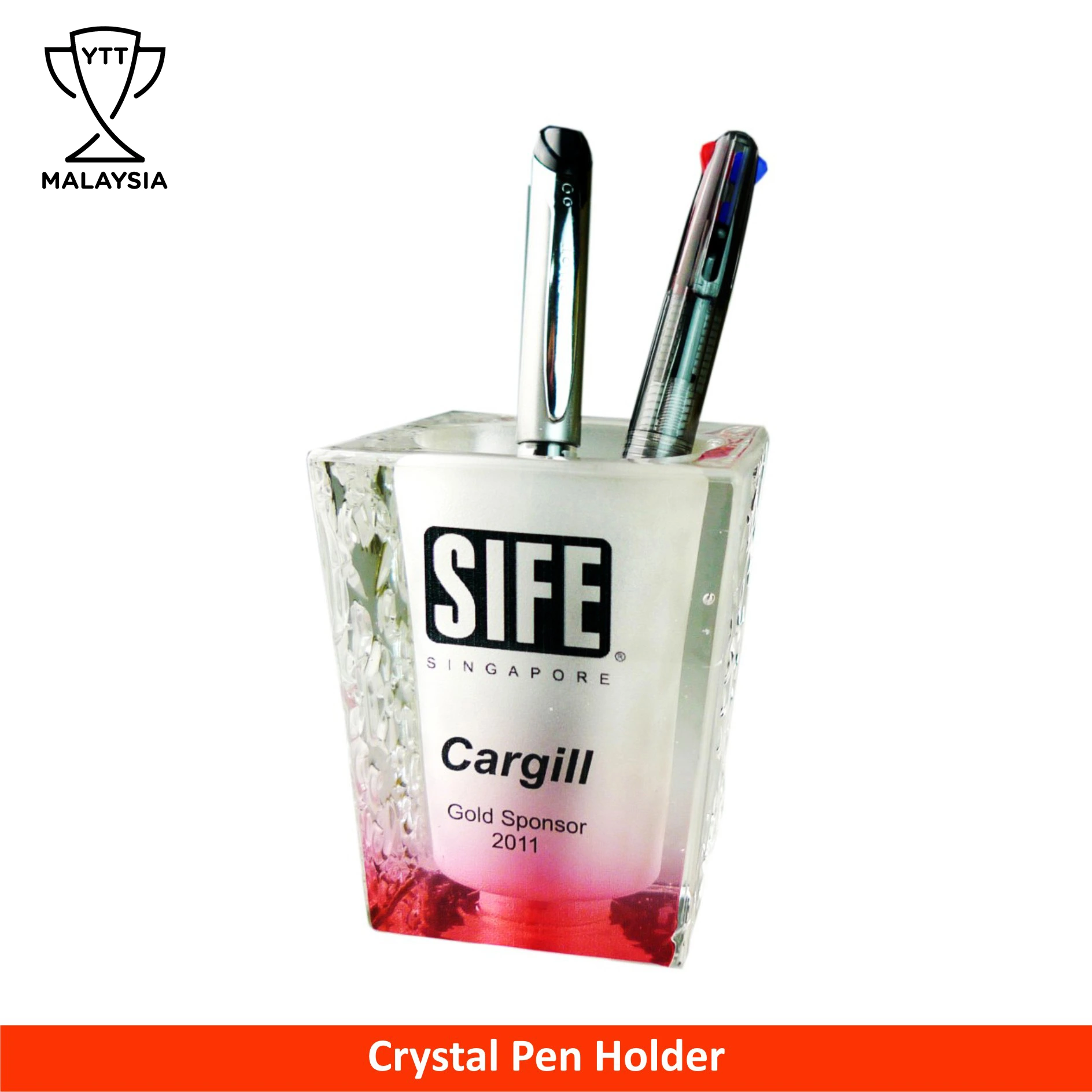8163 Crystal Pen Holder