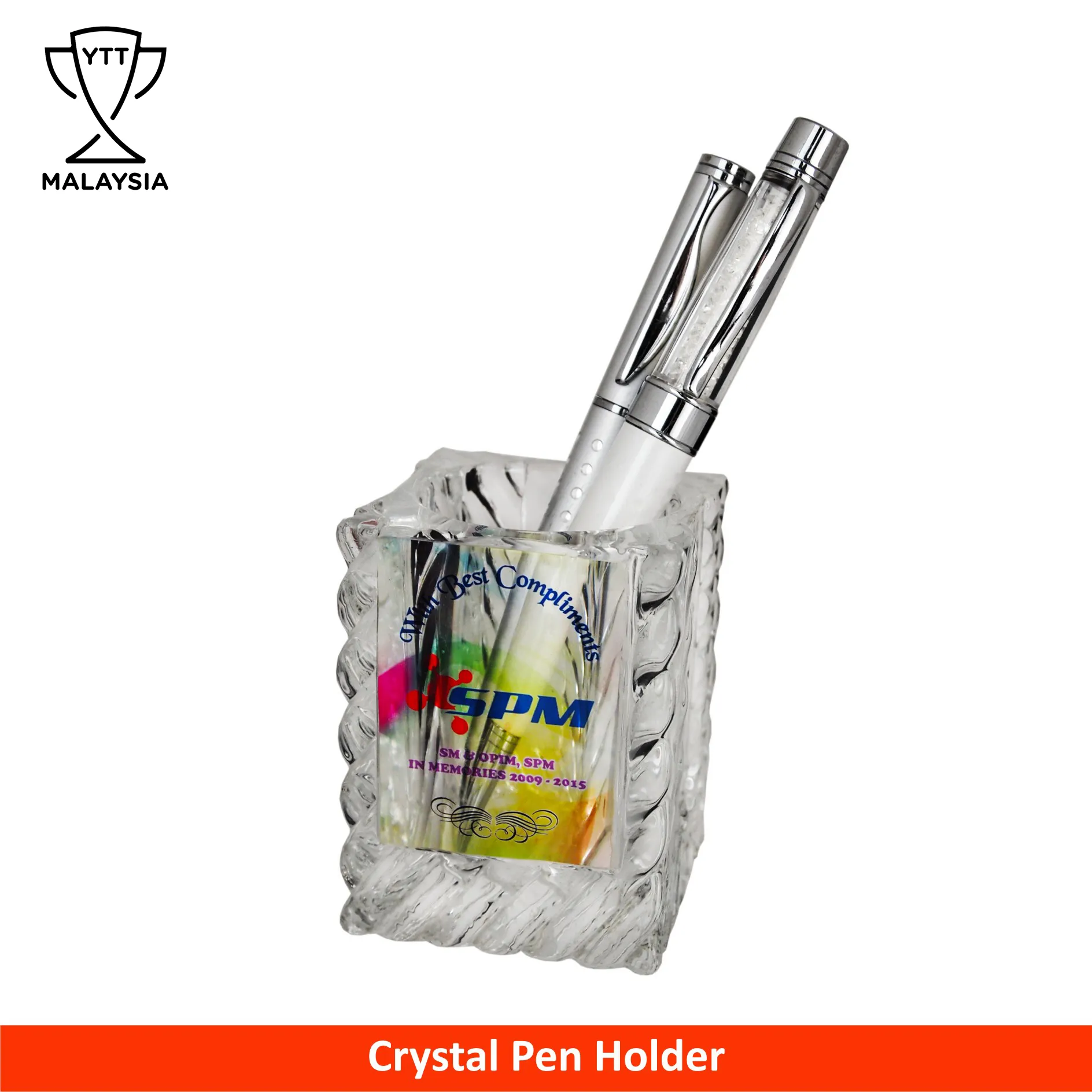 8272 Crystal Pen Holder