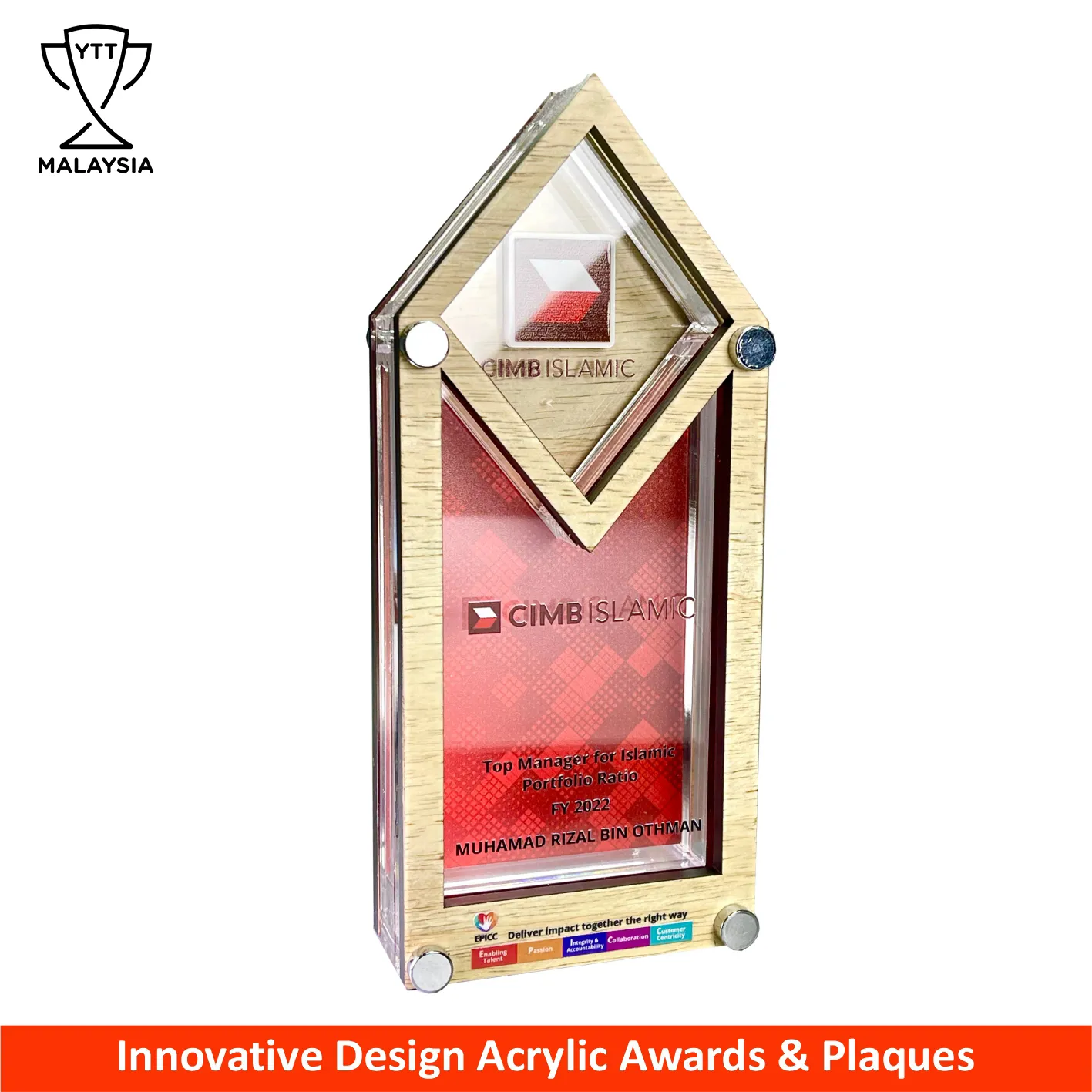 5160 - Innovative Design Acrylic Plaques