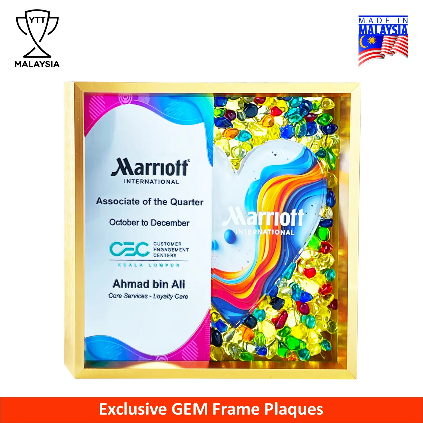 5211 - Premium Color Gem Frame