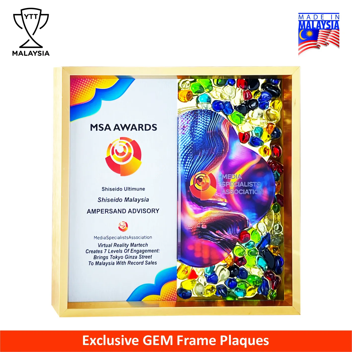 5212 - Premium Color Gem Frame