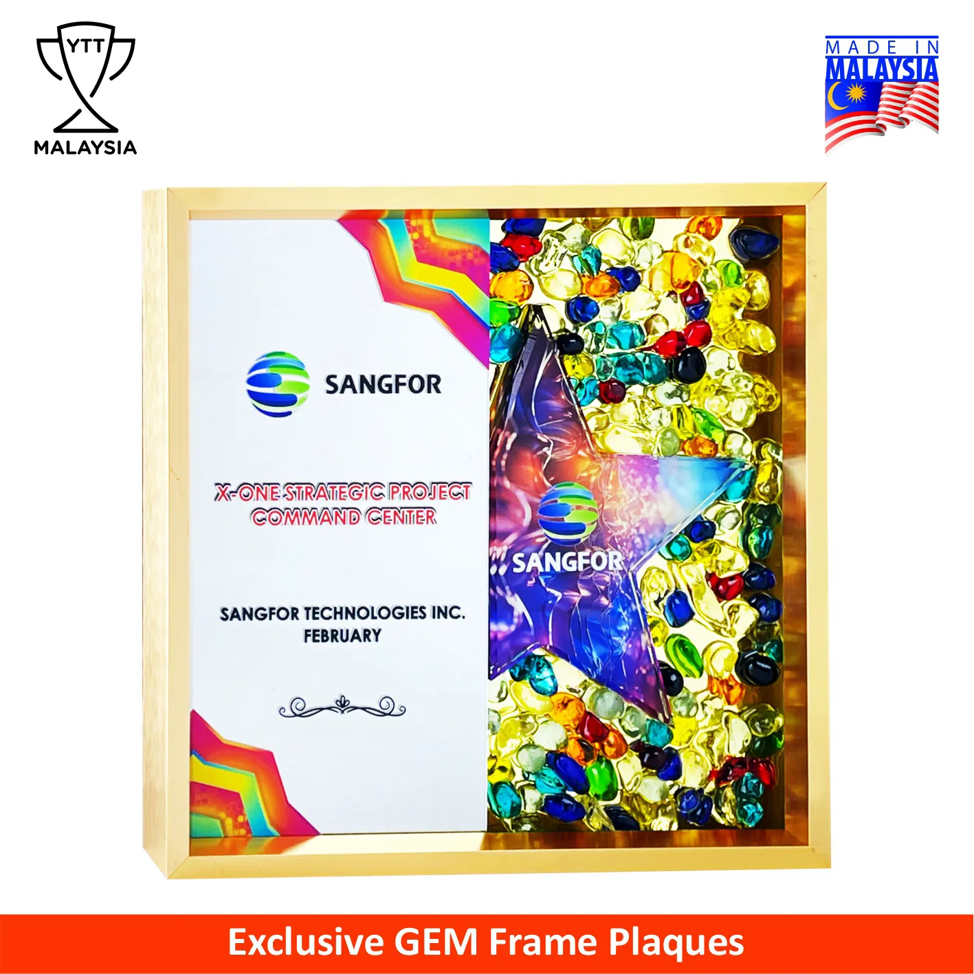 5213 - Premium Color Gem Frame