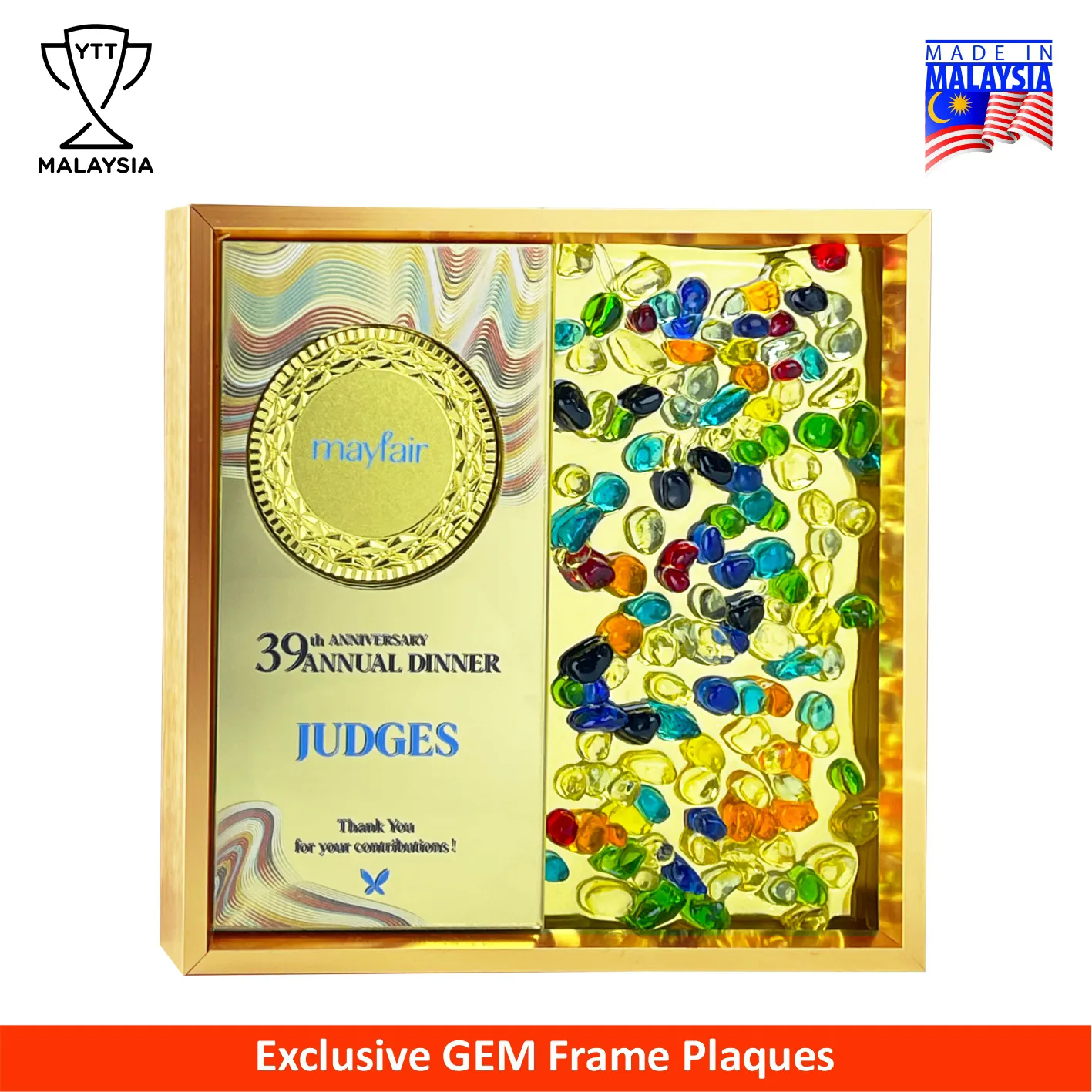 5214 - Premium Color Gem Frame