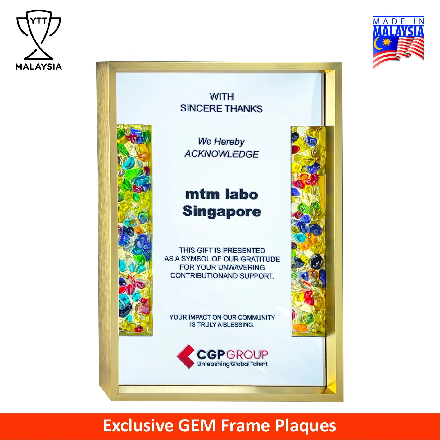 5219 - Premium Color Gem Frame
