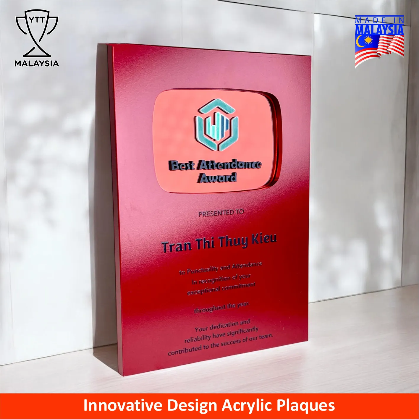 5248 - Innovative Design Series Acrylic Award Plaque