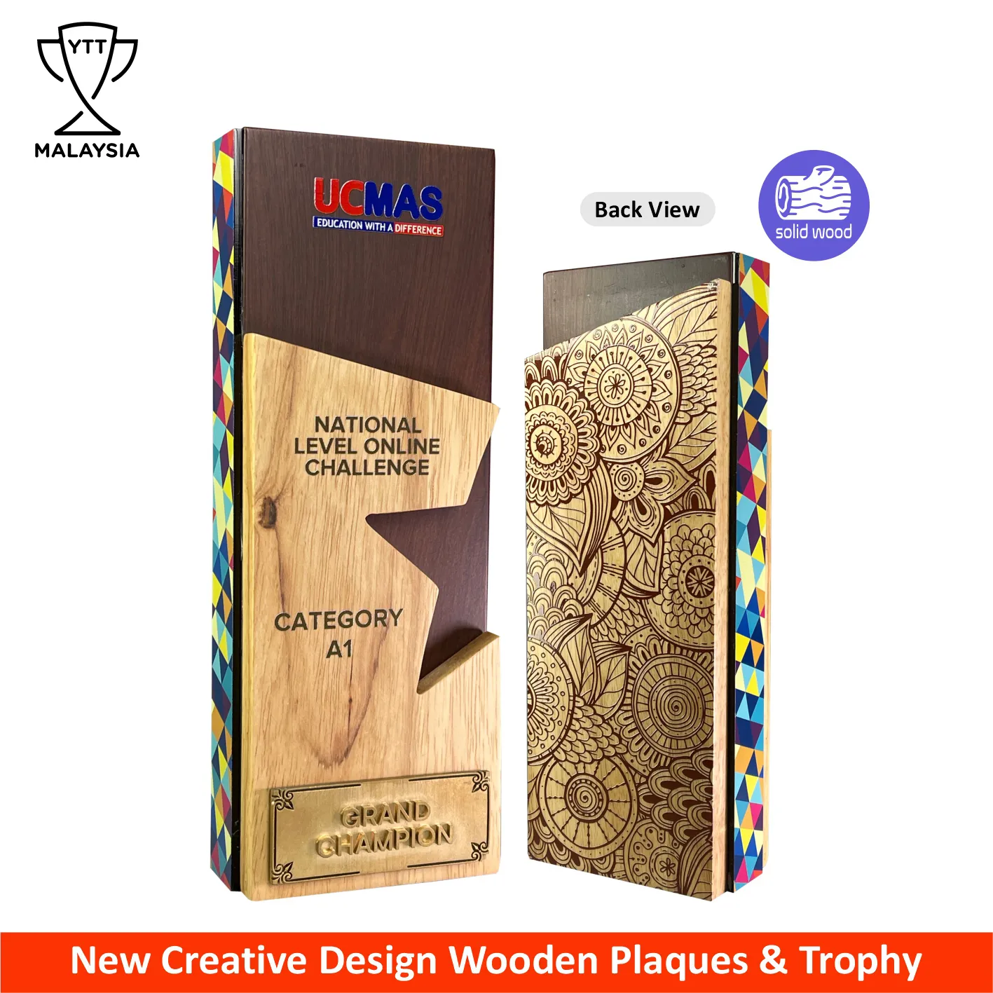 7508 - New Creative Design Wooden Plaques