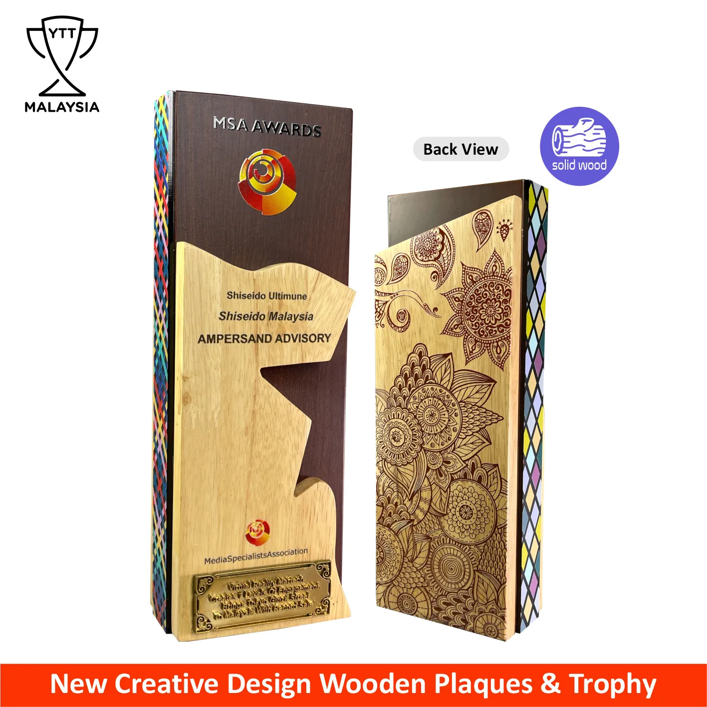 7511 - New Creative Design Wooden Plaques