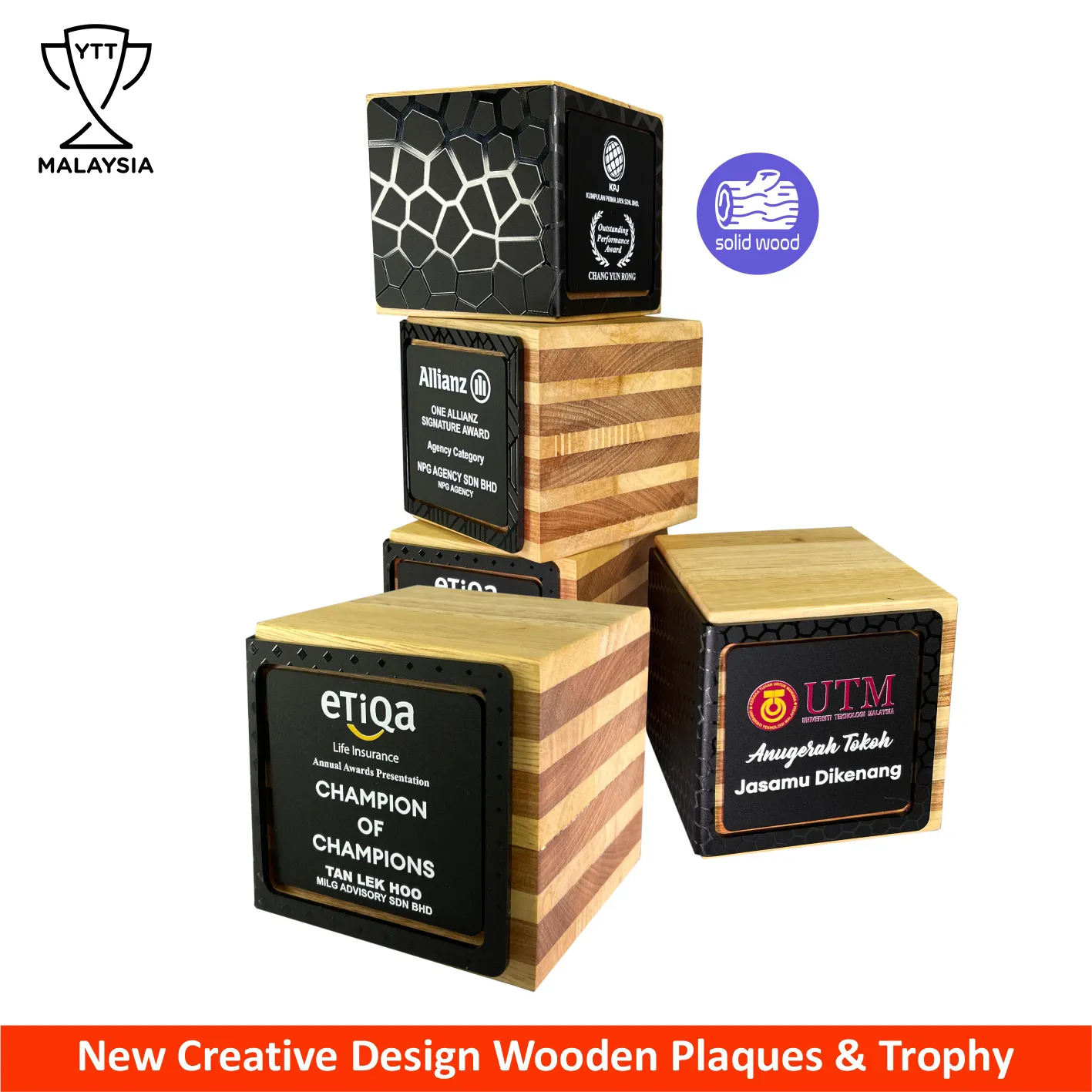 7512 - New Creative Design Wooden Plaques