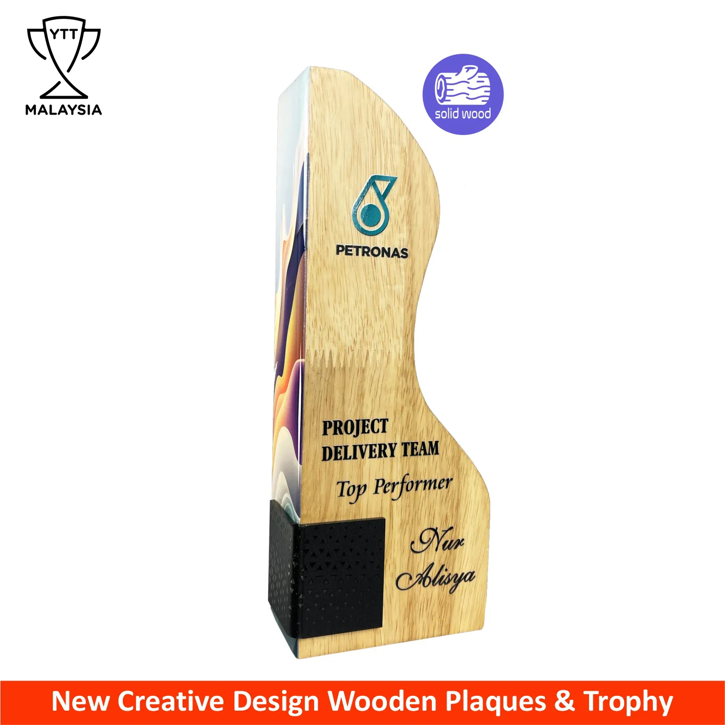 7537 - New Creative Design Wooden Plaques