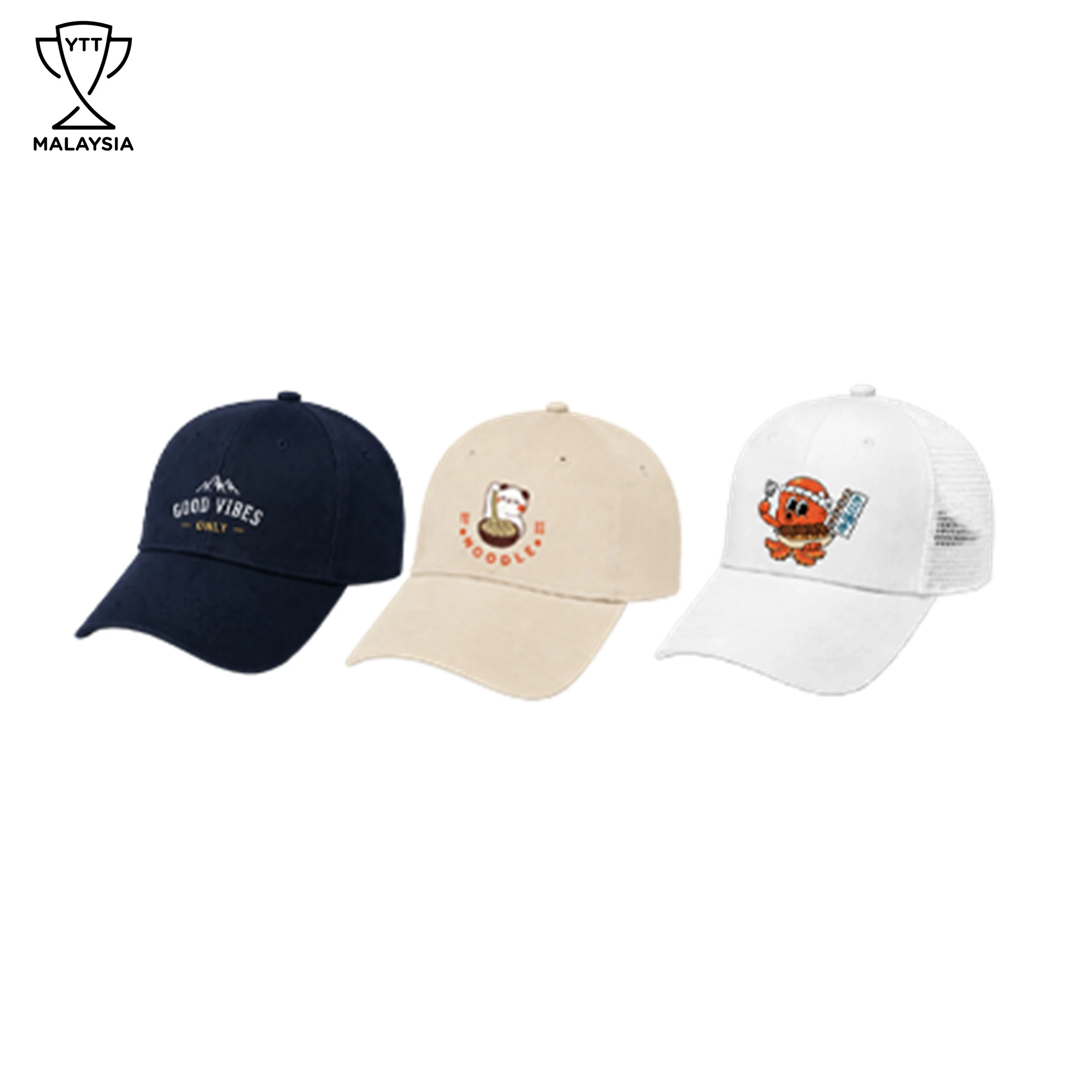 Cap with Strap (Custom DTF Print - MOQ 5pcs)