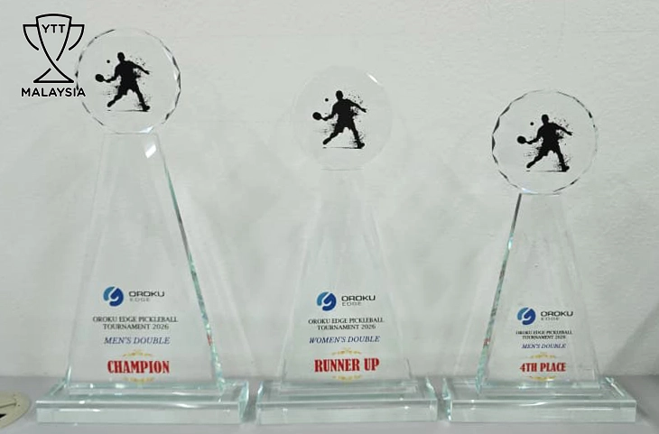 9321 Exclusive Crystal Trophy - Image 2